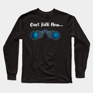 Can't talk now! Silence Long Sleeve T-Shirt